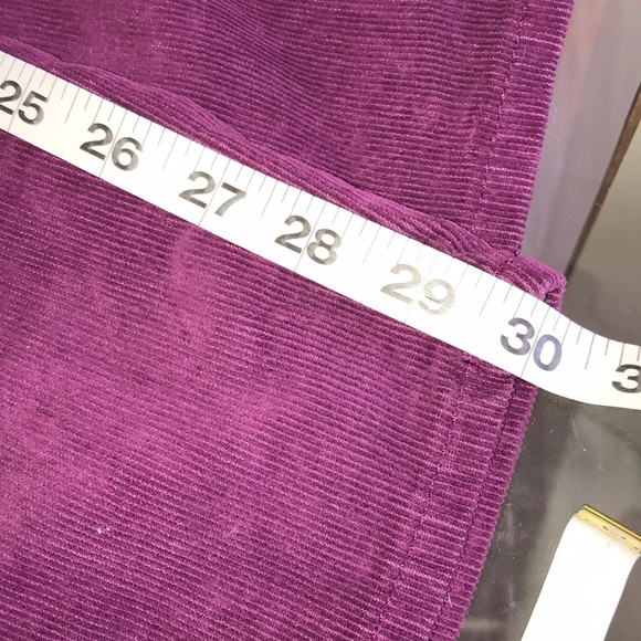 Beautiful Purple Gap Maternity Corduroy Pants - Picture 7 of 7